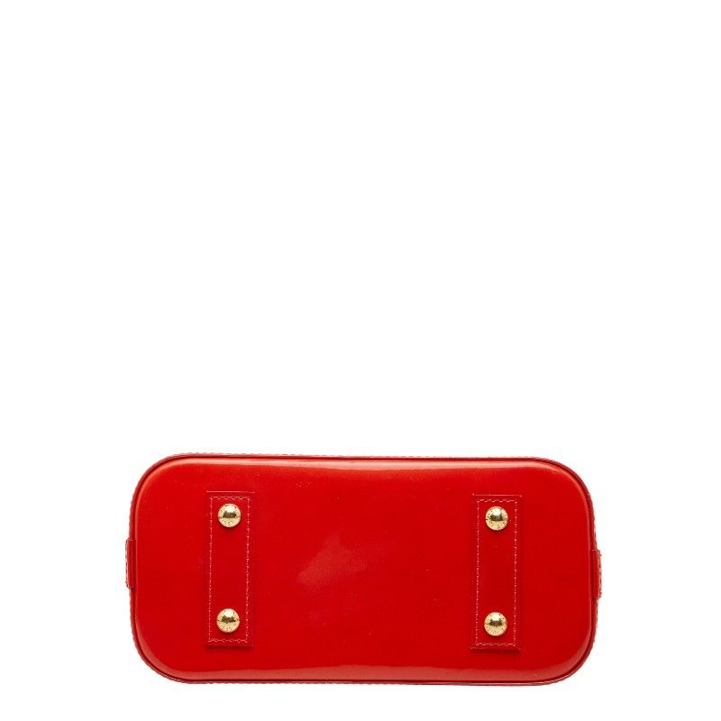 Louis Vuitton Monogram Vernis Alma BB Handbag Shoulder Bag 2way M90174 Sleeves