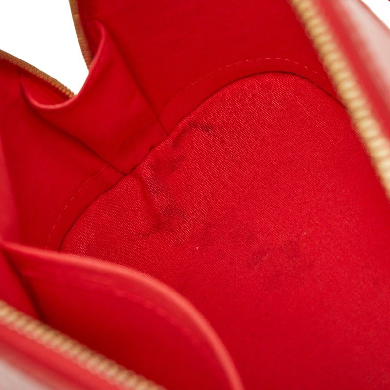 Louis Vuitton Monogram Vernis Alma BB Handbag Shoulder Bag 2way M90174 Sleeves