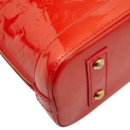 Louis Vuitton Monogram Vernis Alma BB Handbag Shoulder Bag 2way M90174 Sleeves