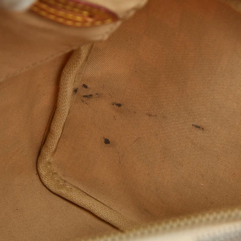 Louis Vuitton Damier Azure Speedy 30 Handbag Mini Boston Bag N41533 White PVC