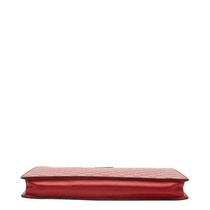 Gucci Guccissima Clutch Bag Second Bag 429004 Red Leather Women's Gucci