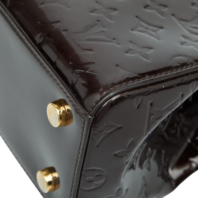 Louis Vuitton Monogram Vernis Blair MM Handbag Shoulder Bag 2way M91619 Amarant