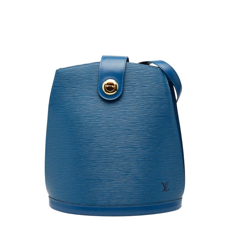 Louis Vuitton Epi Cluny M52255 Toledo Blue Leather Women's Louis Vuitton