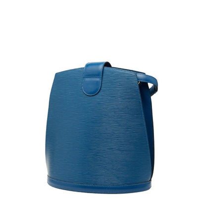 Louis Vuitton Epi Cluny M52255 Toledo Blue Leather Women's Louis Vuitton