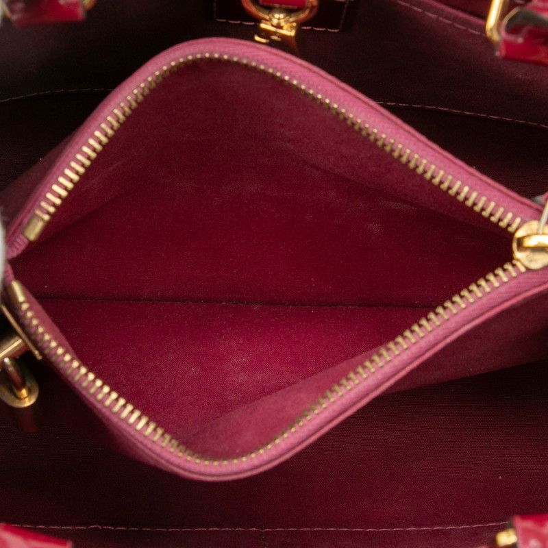 Louis Vuitton Vernis Monogram Montaigne BB Handbag Shoulder Bag 2way M50581