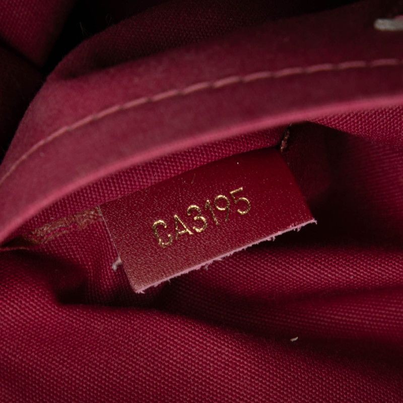 Louis Vuitton Vernis Monogram Montaigne BB Handbag Shoulder Bag 2way M50581