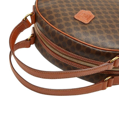 Celine Macadam Brown PVC Leather Women's Celine