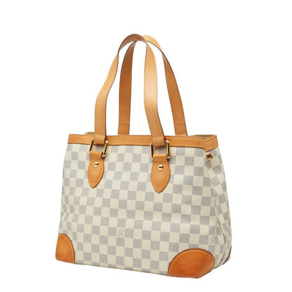 Louis Vuitton Damier Azure Hampstead PM N51207 White PVC Leather Women's Louis