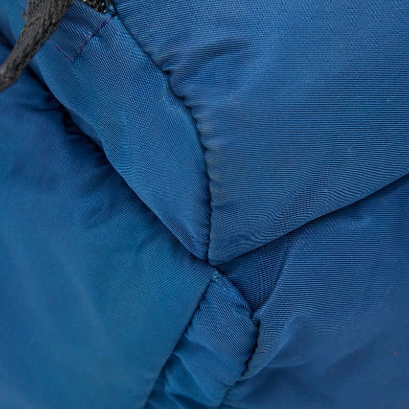 Prada Rucksack Sac Rucksack Backpack V418 Blue Black Nylon Ladies Prada