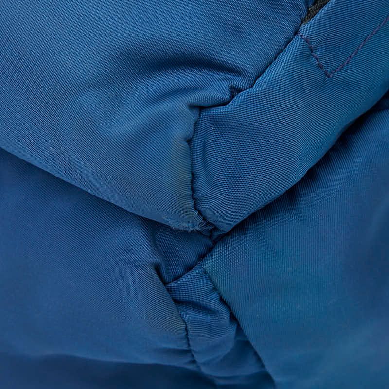 Prada Rucksack Sac Rucksack Backpack V418 Blue Black Nylon Ladies Prada