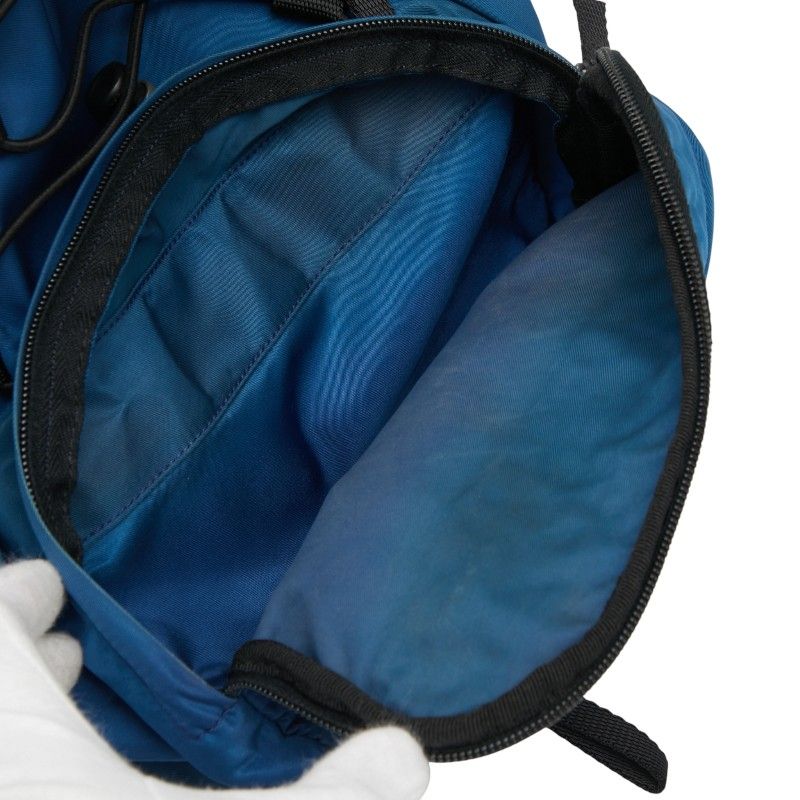 Prada Rucksack Sac Rucksack Backpack V418 Blue Black Nylon Ladies Prada