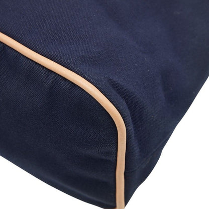 Hermes Bolide Pouch GM Navy Canvas Leather Women's Hermes