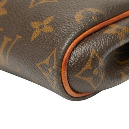 Louis Vuitton Monogram Eva Handbag Shoulder Bag 2way M95567 Brown PVC Leather