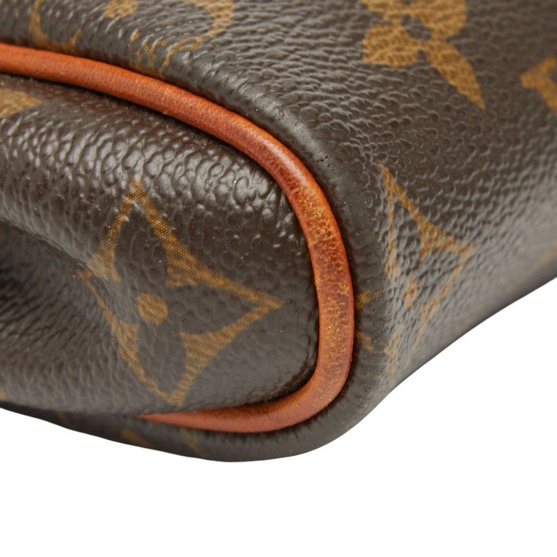 Louis Vuitton Monogram Eva Handbag Shoulder Bag 2way M95567 Brown PVC Leather