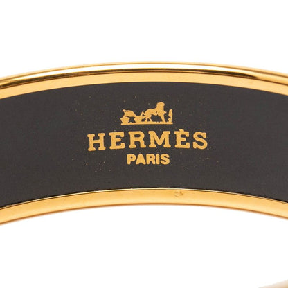 Hermes Enamel GM Cloisonné Gold Red Multicolor Plated Ladies Hermes