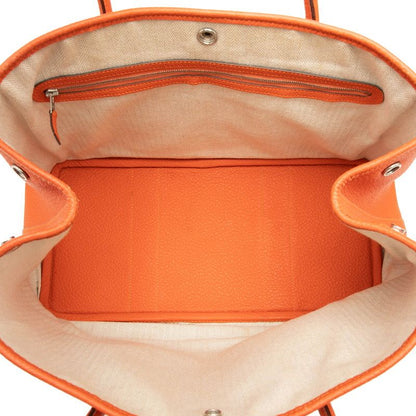 Hermes Garden Party PM Tote Bag Handbag Orange Negonda Ladies Hermes