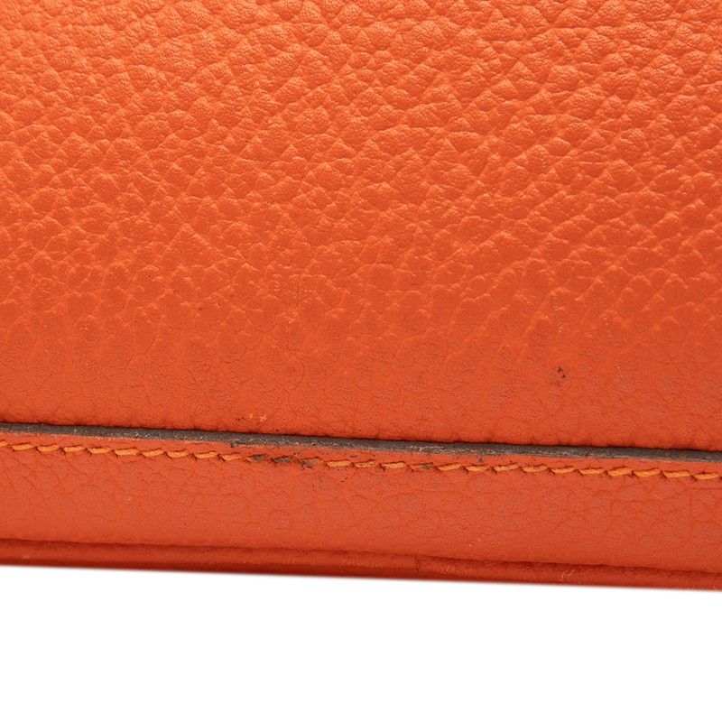 Hermes Garden Party PM Tote Bag Handbag Orange Negonda Ladies Hermes