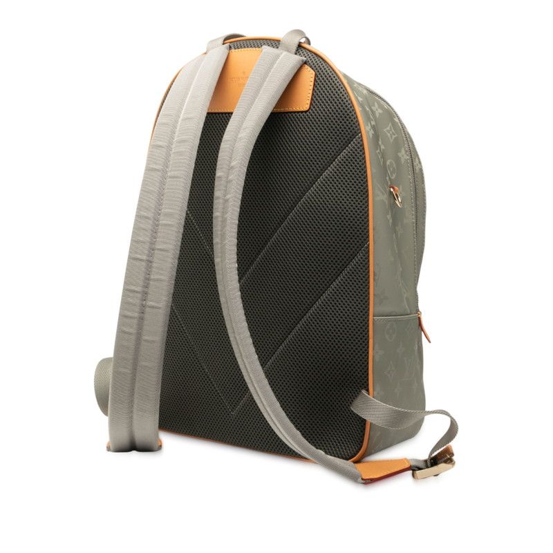 Louis Vuitton Monogram Titanium Backpack GM Rucksack Backpack M43882 Gray Brown