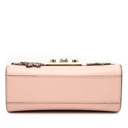 Gucci Padlock Star Bijou Chain Shoulder Bag 432182 Pink Leather Women's Gucci