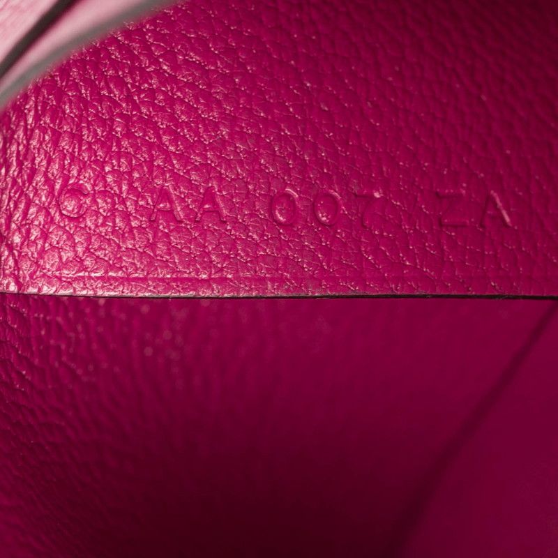 Hermes Bastia Coin Case Coin Purse Rose Purple Chevre Ladies Hermes