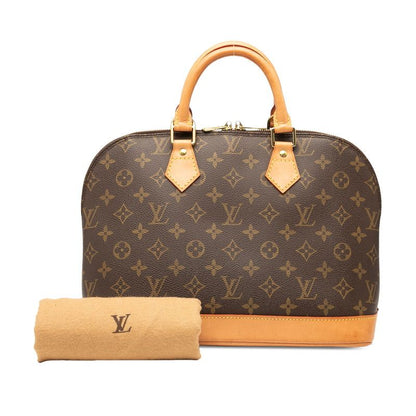 Louis Vuitton Monogram Alma PM M53151 Brown PVC Leather Women's Louis Vuitton