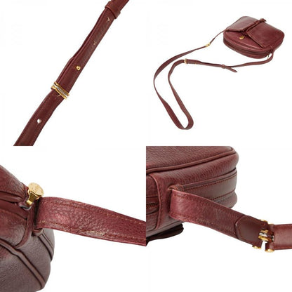 Cartier Mustline Wine Red Bordeaux Leather Ladies Cartier