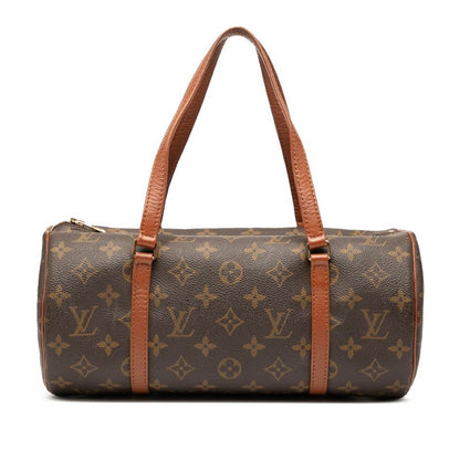 Louis Vuitton Monogram Papillon 30 M51385 Brown PVC Leather Women's Louis