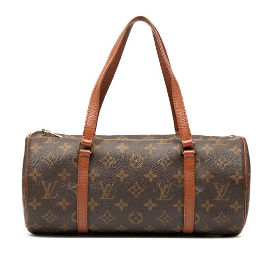 Louis Vuitton Monogram Papillon 30 M51385 Brown PVC Leather Women's Louis