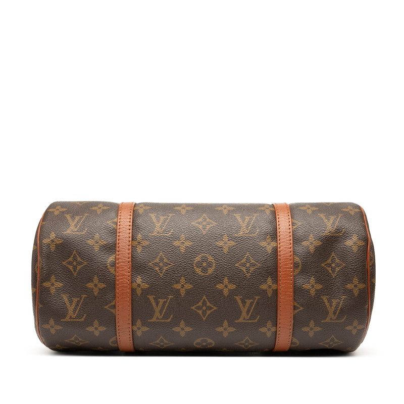 Louis Vuitton Monogram Papillon 30 M51385 Brown PVC Leather Women's Louis
