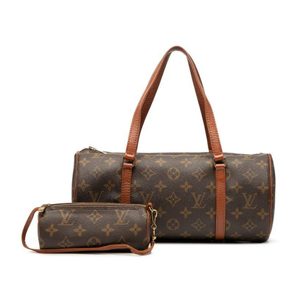 Louis Vuitton Monogram Papillon 30 M51385 Brown PVC Leather Women's Louis