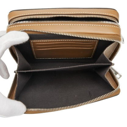 Fendi Ff Organizer Camera Case Crossbody Shoulder Bag 7m0357 Brown Black PVC