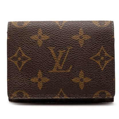 Louis Vuitton Monogram Anvelope Carte de Visite Card Case Business Card Holder