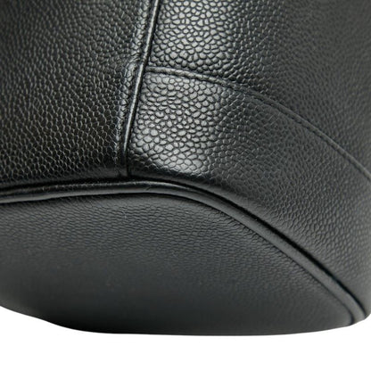 Chanel Cocomark Vanity Bag Handbag Black Caviar Skin Women's Chanel