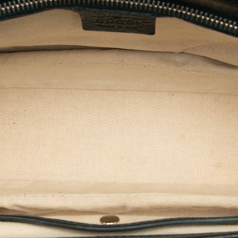 Gucci Bamboo Handbag Shoulder Bag 2way 240242 Green Leather Women's Gucci