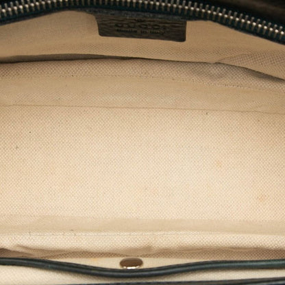 Gucci Bamboo Handbag Shoulder Bag 2way 240242 Green Leather Women's Gucci