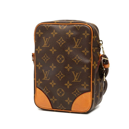 Louis Vuitton Monogram Amazon Crossbody Shoulder Bag M45236 Brown PVC Leather
