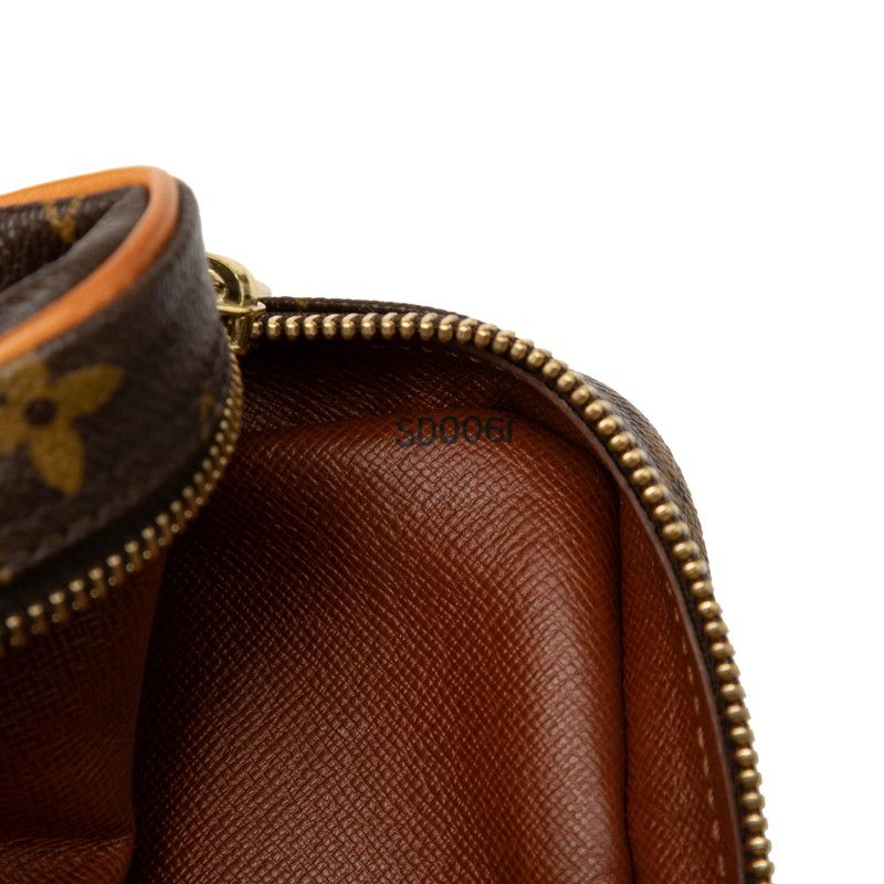 Louis Vuitton Monogram Amazon Crossbody Shoulder Bag M45236 Brown PVC Leather