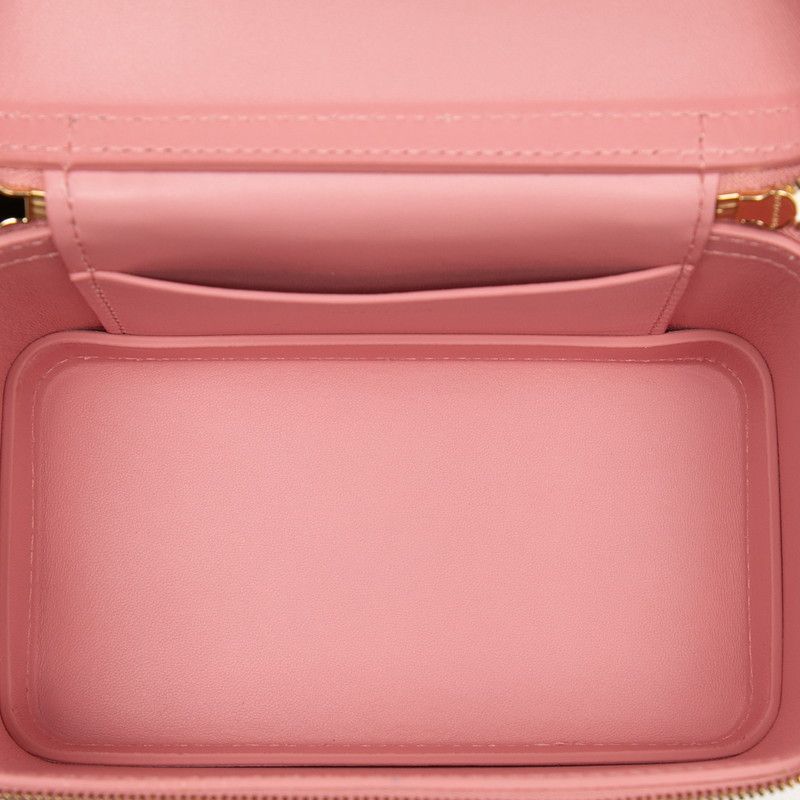 Bvlgari Serpenti Forever Jewelry Box Vanity Bag Shoulder Bag 2way Pink Leather