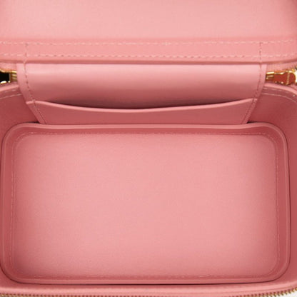 Bvlgari Serpenti Forever Jewelry Box Vanity Bag Shoulder Bag 2way Pink Leather