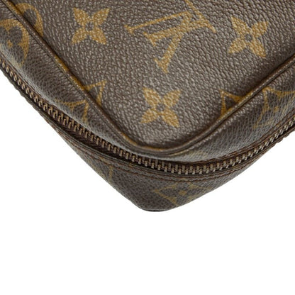 Louis Vuitton Monogram Trousse Toilette 23 Second Bag Clutch Bag M47524 Brown