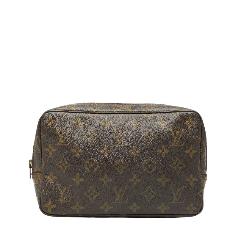 Louis Vuitton Monogram Trousse Toilette 23 Second Bag Clutch Bag M47524 Brown