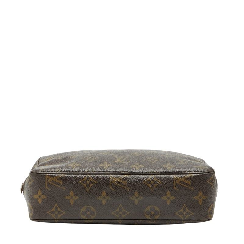 Louis Vuitton Monogram Trousse Toilette 23 Second Bag Clutch Bag M47524 Brown