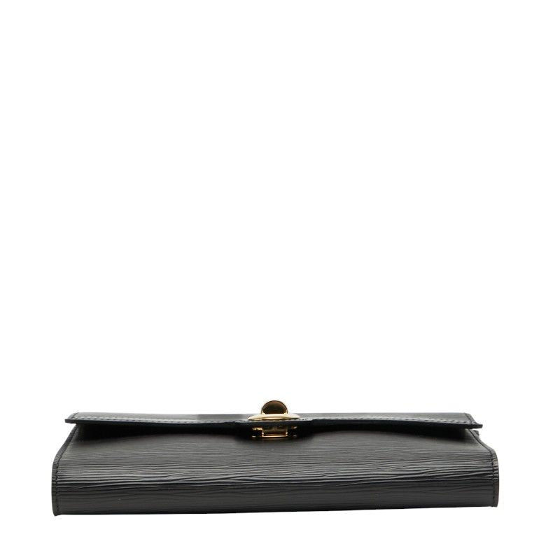 Louis Vuitton Epi Arche Crossbody Shoulder Bag M52572 Noir Black Leather