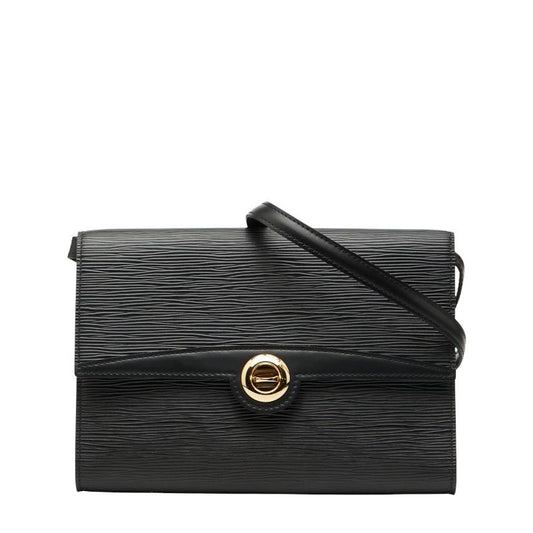 Louis Vuitton Epi Arche Crossbody Shoulder Bag M52572 Noir Black Leather