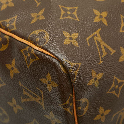 Louis Vuitton Monogram Keepall 55 Boston Bag Travel Bag M41424 Brown PVC