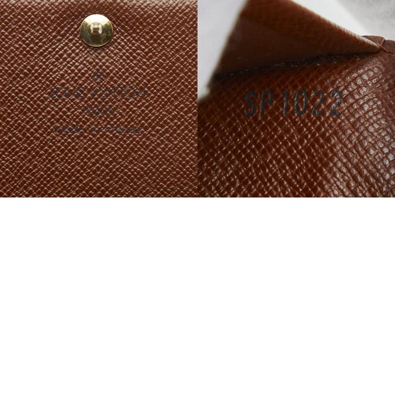 Louis Vuitton Monogram Portefeuille Tresor L-Shaped Zipper Bifold Wallet M61736