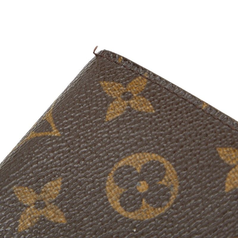 Louis Vuitton Monogram Portefeuille Tresor L-Shaped Zipper Bifold Wallet M61736