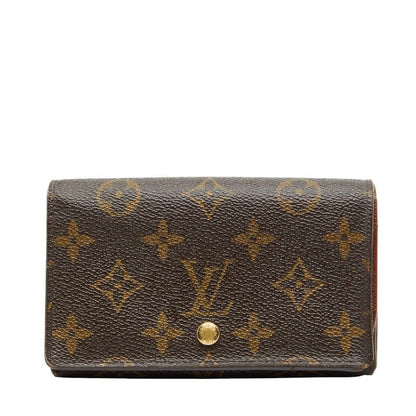 Louis Vuitton Monogram Portefeuille Tresor L-Shaped Zipper Bifold Wallet M61736