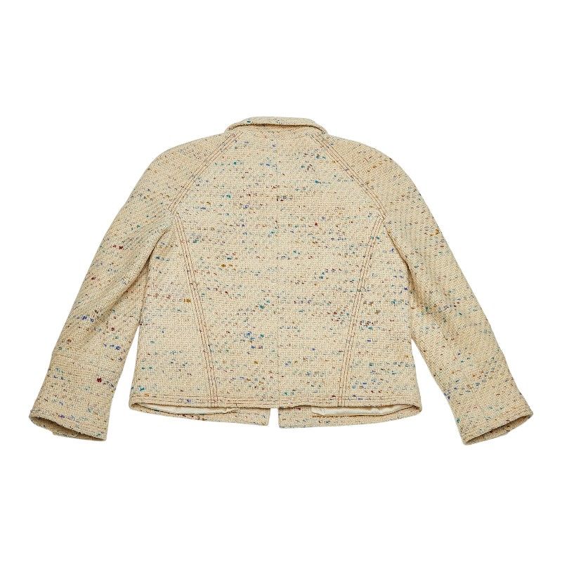 Chanel Jacket Skirt Setup Beige Multicolor Tweed Women's Chanel