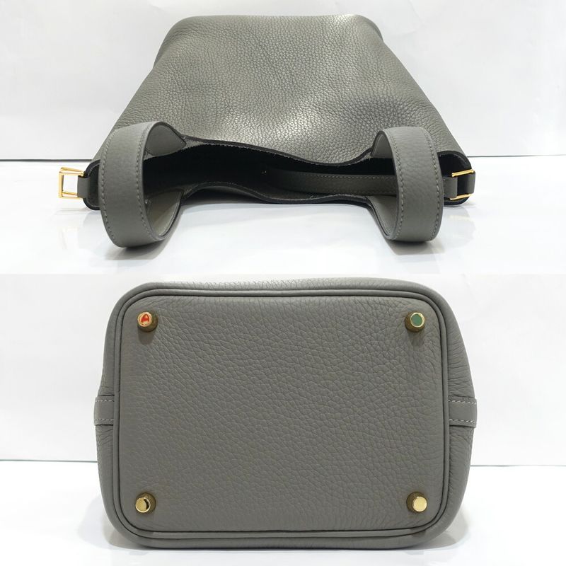 Hermes Picotin Lock PM 18 Handbag Gdhardware Taurillon Clemence W
